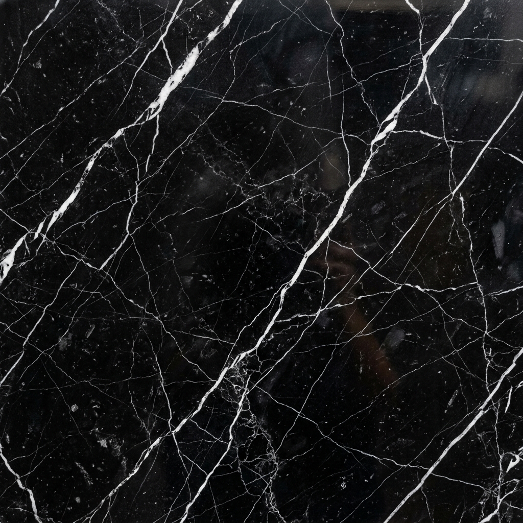 Textura de Mármore Nero Marquina